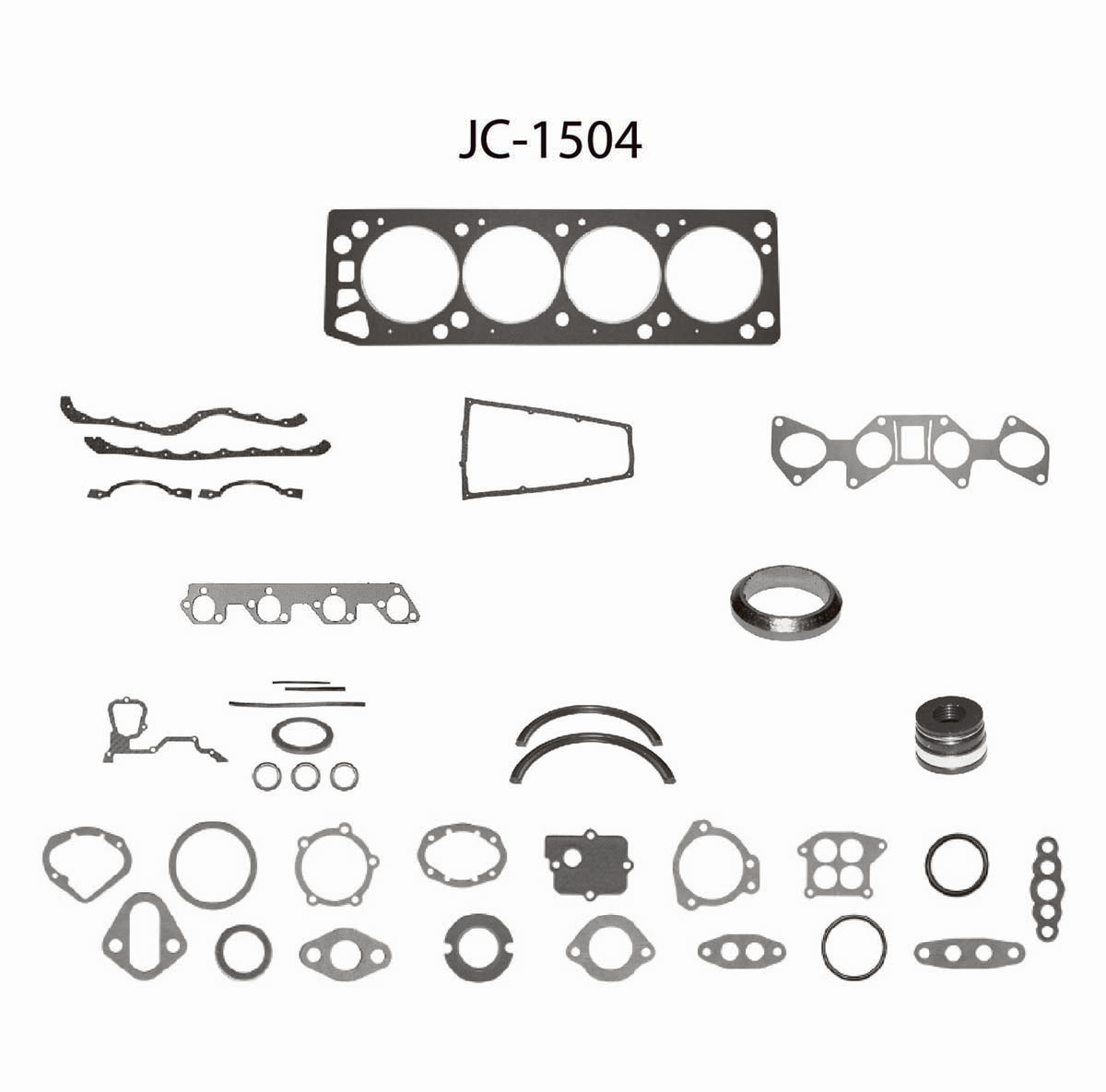 JC-1504 Juego Completo de Juntas de  Motor para Ford Fairmont 1978 TF VICTOR