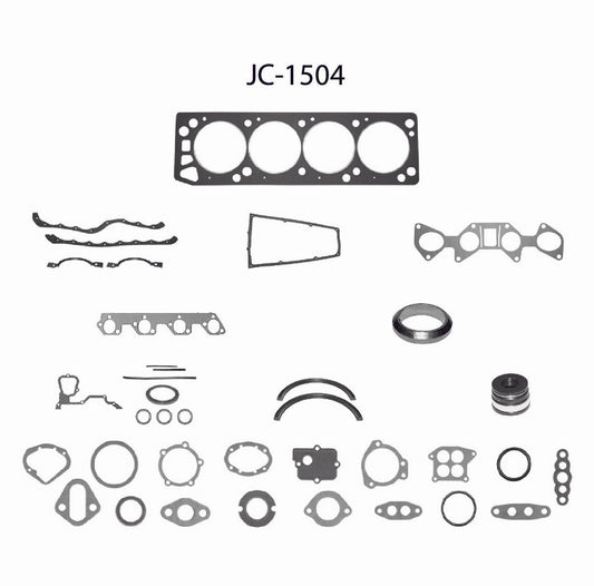 JC-1504 Juego Completo de Juntas de  Motor para Ford Courier 1982 TF VICTOR