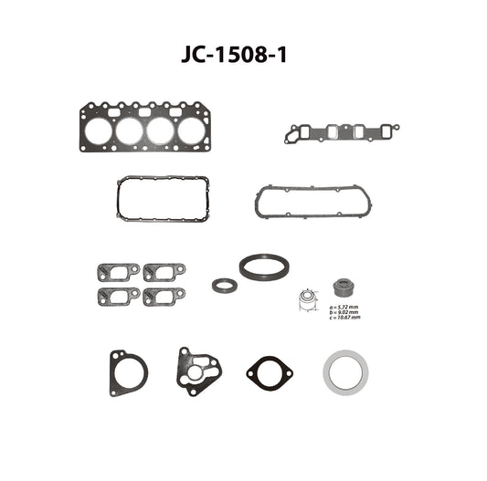 JC-1508-1 Juego Completo de Juntas de  Motor para Ford Fiesta 2001 TF VICTOR