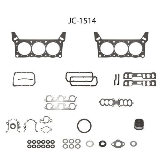 JC-1514 Juego Completo de Juntas de  Motor para Mercury Sable 1994 TF VICTOR