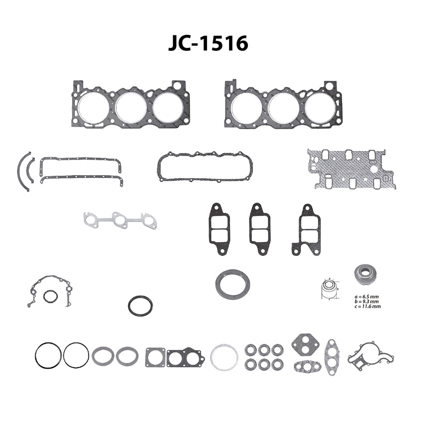 JC-1516 Juego Completo de Juntas de  Motor para Ford Ranger 1990 TF VICTOR