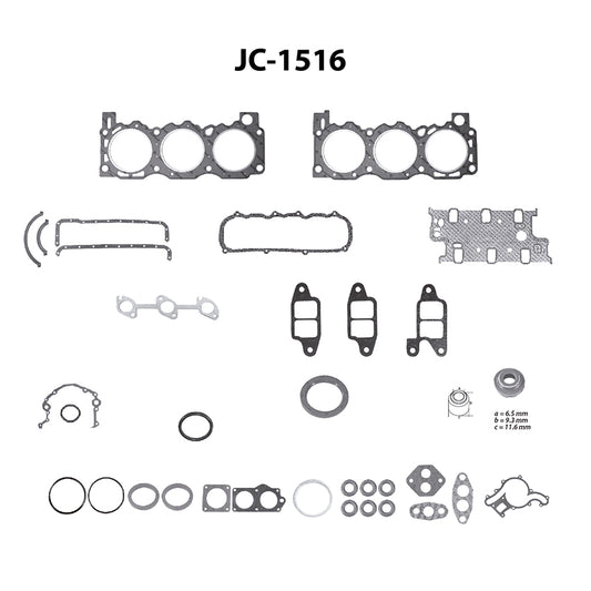 JC-1516 Juego Completo de Juntas de  Motor para Ford Ranger 1990 TF VICTOR
