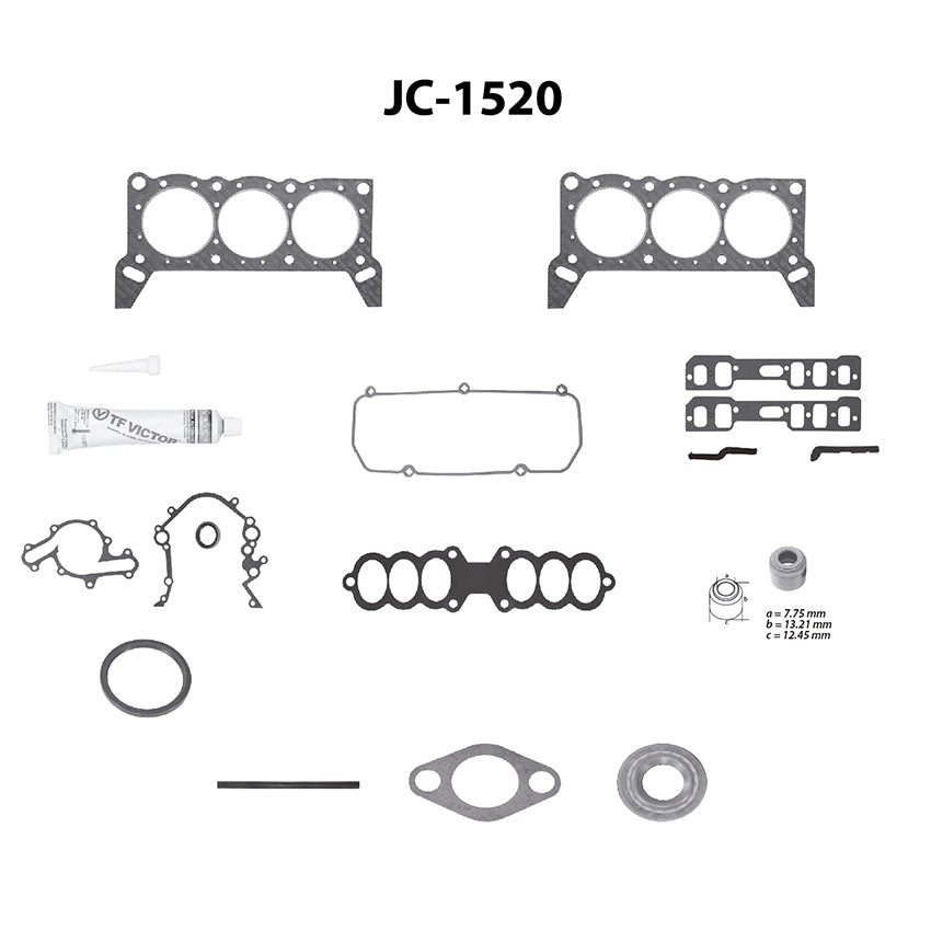 JC-1520 Juego Completo de Juntas de  Motor para Ford Windstar 1995 TF VICTOR