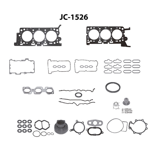 JC-1526 Juego Completo de Juntas de  Motor para Ford Fusion 2009 TF VICTOR
