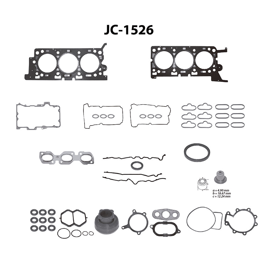 JC-1526 Juego Completo de Juntas de  Motor para Ford Taurus 2005 TF VICTOR