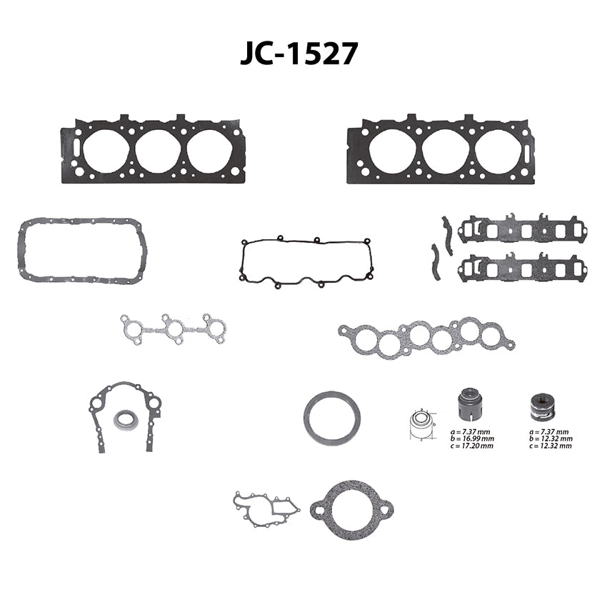 JC-1527 Juego Completo de Juntas de  Motor para Ford Taurus 1988 TF VICTOR