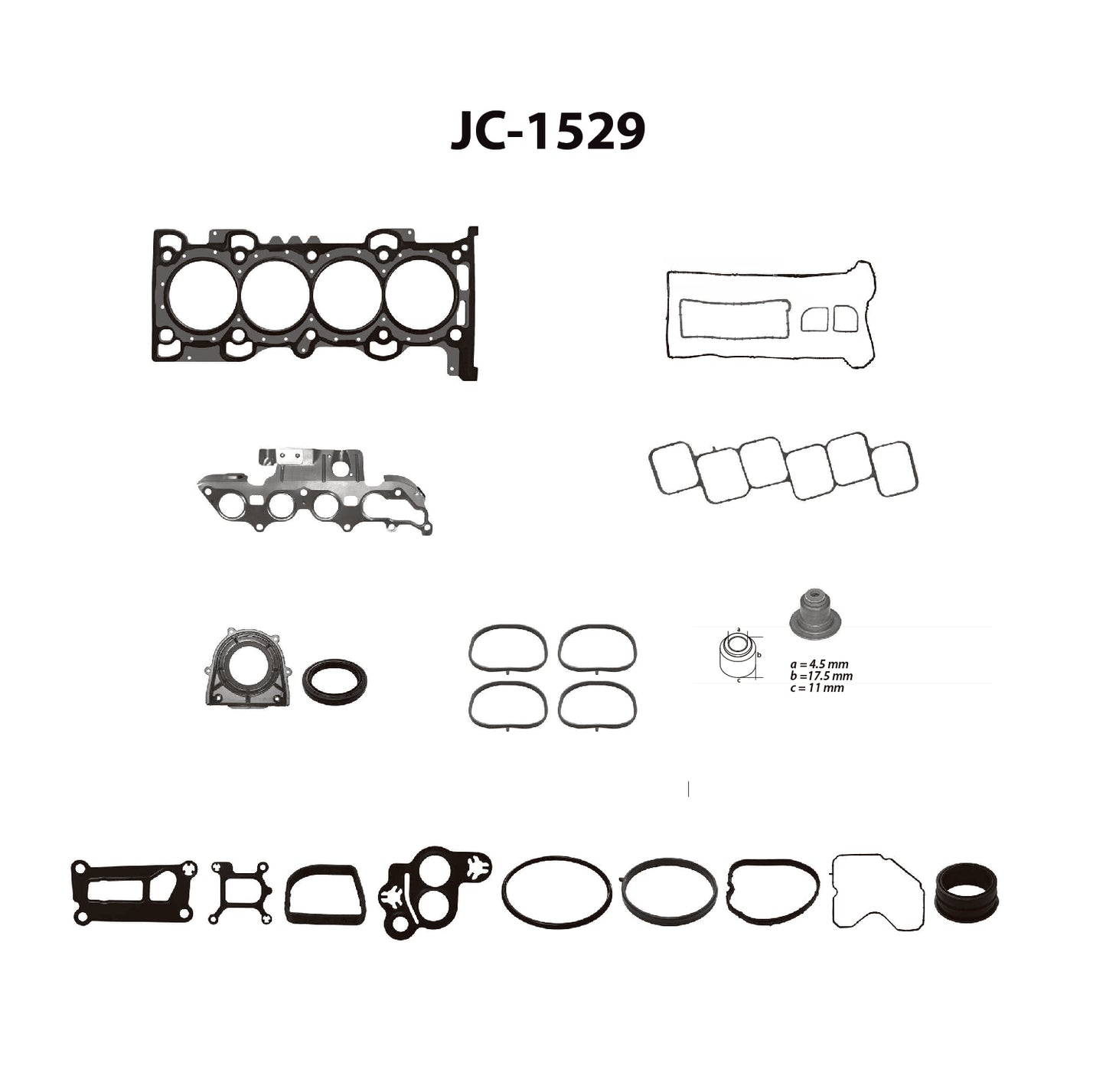 JC-1529 Juego Completo de Juntas de  Motor para Mazda 6 2013 TF VICTOR