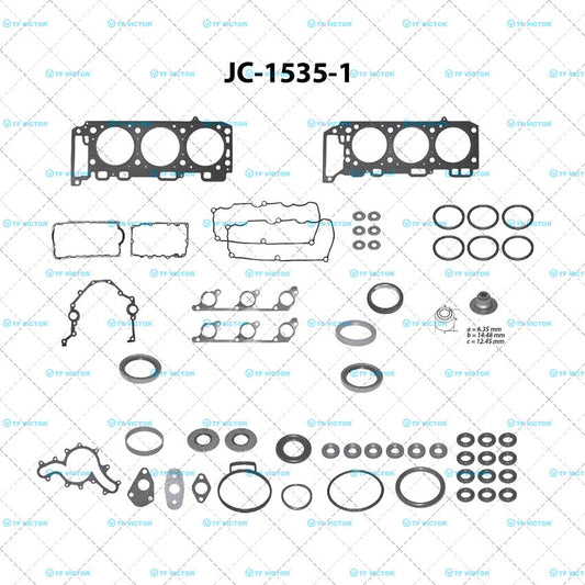JC-1535-1 Juego Completo de Juntas de  Motor para Ford Explorer 2009 TF VICTOR