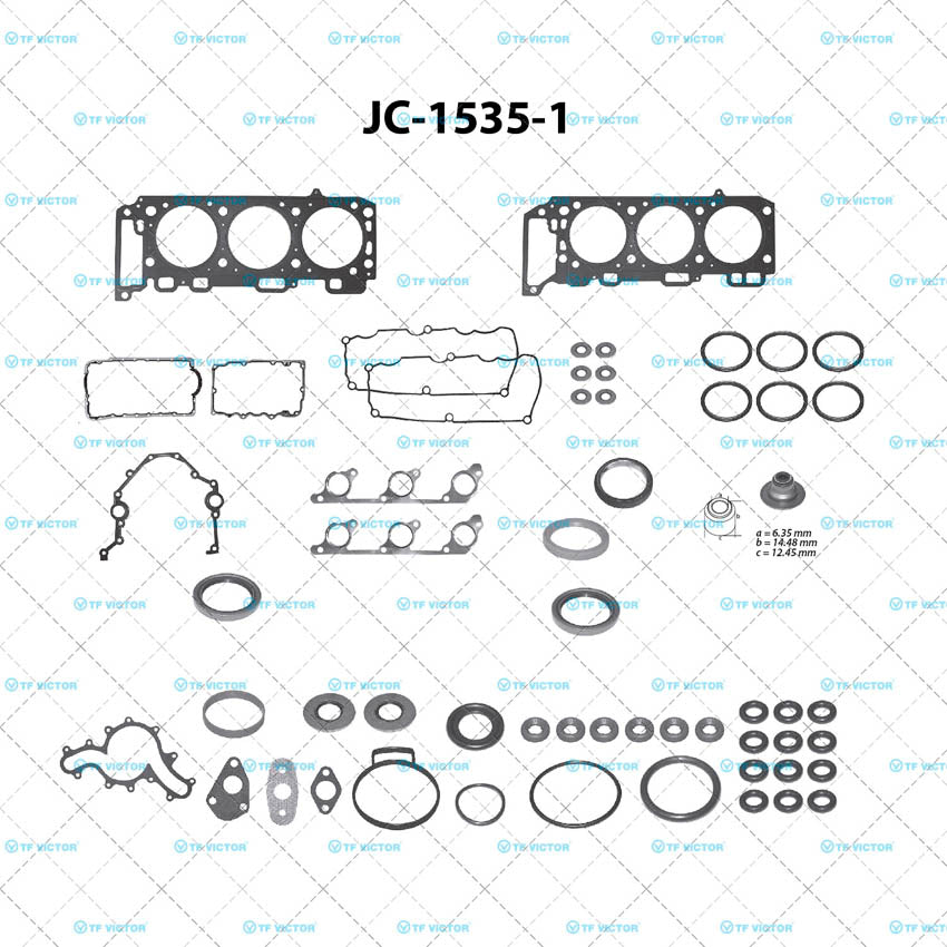 JC-1535-1 Juego Completo de Juntas de  Motor para Ford Explorer 2007 TF VICTOR