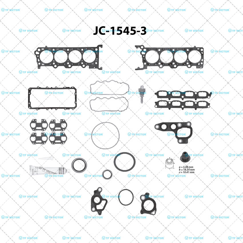 JC-1545-3 Juego Completo de Juntas de  Motor para Ford F-250 Super Duty 2008 TF VICTOR