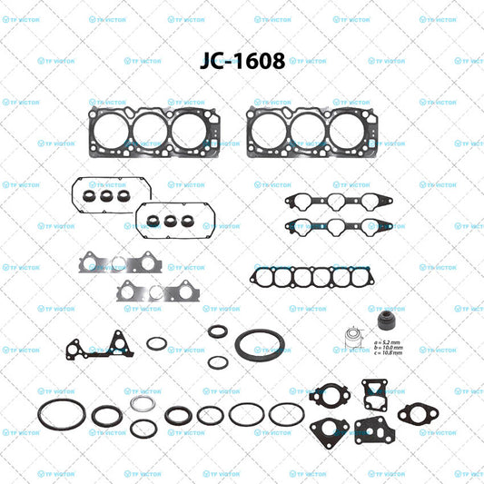 JC-1608 Juego Completo de Juntas de  Motor para Mitsubishi Montero 2001 TF VICTOR