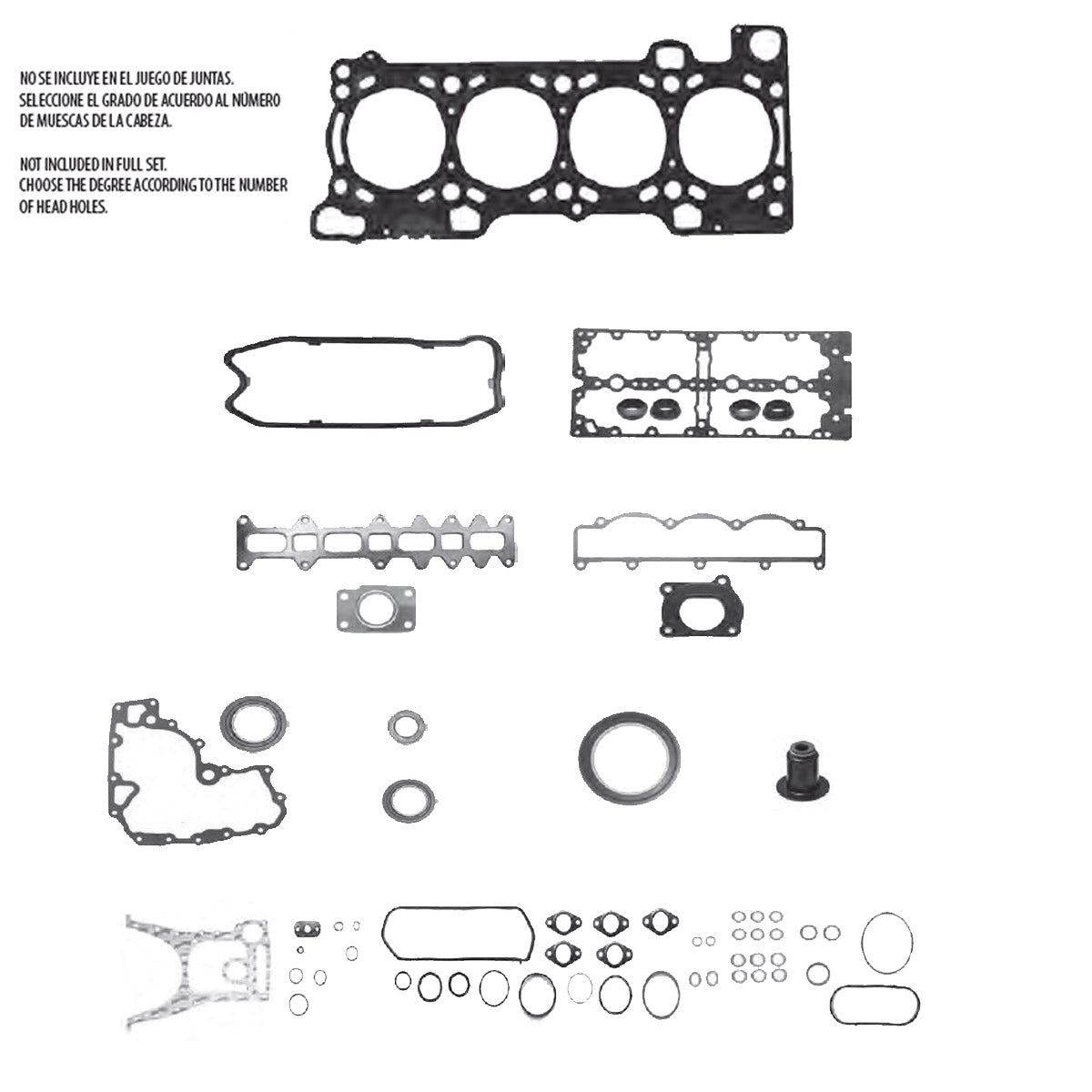 JC-1902 Juego Completo de Juntas de  Motor para Fiat Ducato 2018 TF VICTOR