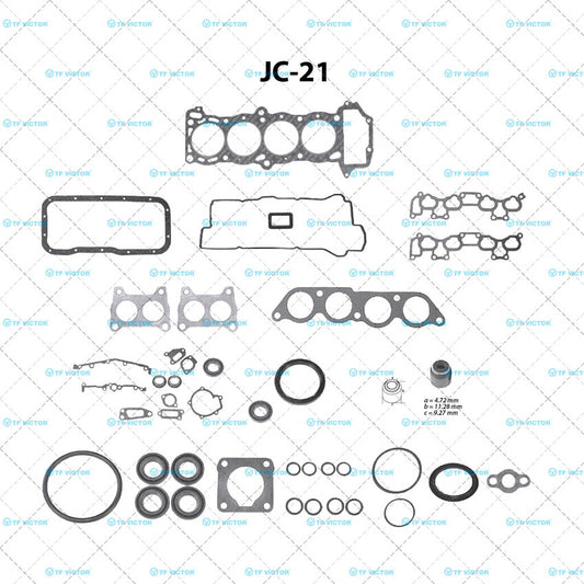 JC-21 Juego Completo de Juntas de  Motor para Nissan Lucino 1997 TF VICTOR