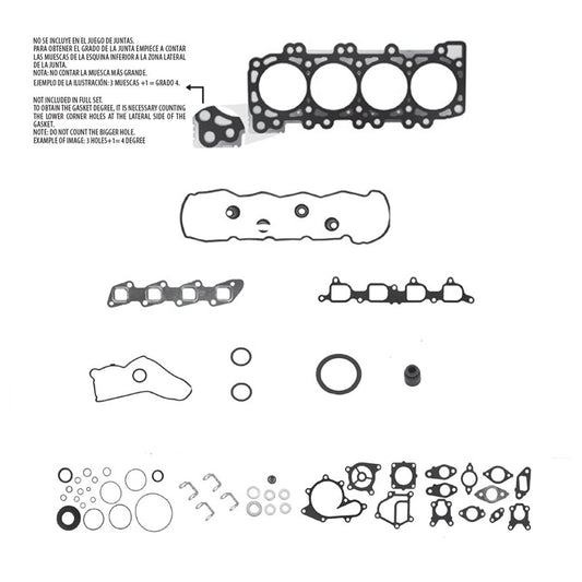 JC-38 Juego Completo de Juntas de  Motor Diesel para Nissan NP300 2011 TF VICTOR