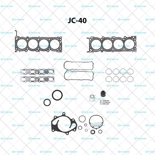 JC-40 Juego Completo de Juntas de  Motor para Nissan NV3500 2013 TF VICTOR