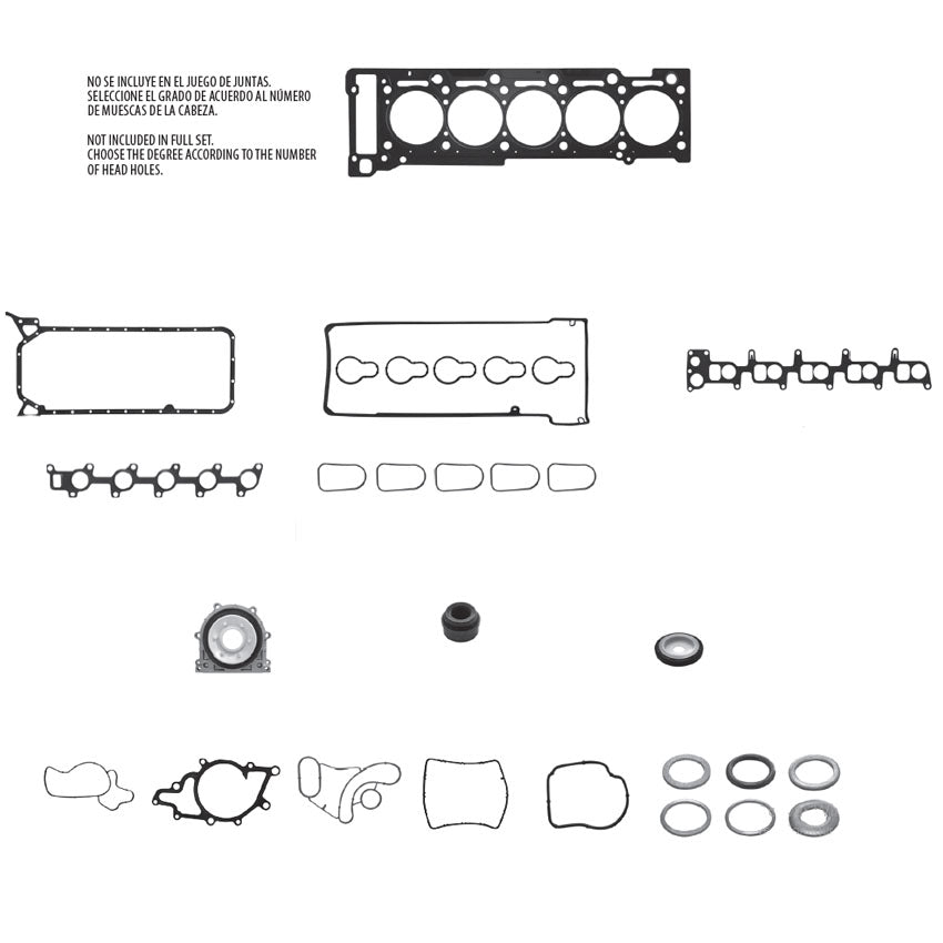 JC-908 Juego Completo de Juntas de  Motor para Mercedes-Benz Sprinter 2004 TF VICTOR