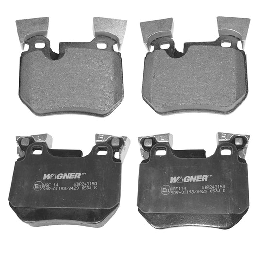 8484-D1372 Balatas Semimetálicas Traseras para BMW 120i 2008 WAGNER