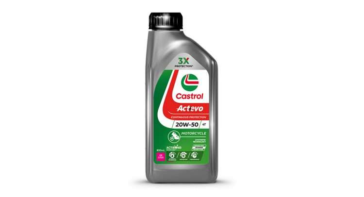 20W-50 Aceite Act>evo 4 Tiempos 1 L CASTROL
