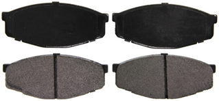 7127-D207 Balatas Semimetálicas Delanteras para Isuzu Pickup 1994 WAGNER