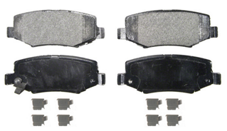 8390-D1274 Balatas Semimetálicas Traseras para Jeep Wrangler 2011 WAGNER