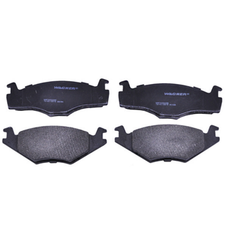 7183-D280 Balatas Semimetálicas Delanteras para Volkswagen Rabbit Convertible 1983 WAGNER