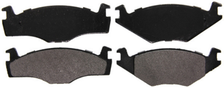 7209-D280A Balatas Semimetálicas Delanteras para Volkswagen Jetta 1987 WAGNER