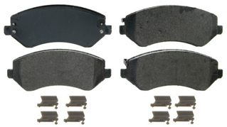 7732-D856 Balatas Semimetálicas Delanteras para Dodge Caravan 2002 WAGNER