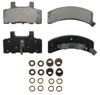 7259-D368 Balatas Semimetálicas Delanteras para Chevrolet K1500 1988 WAGNER